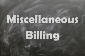 Miscellaneous Billing